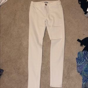 White jeans